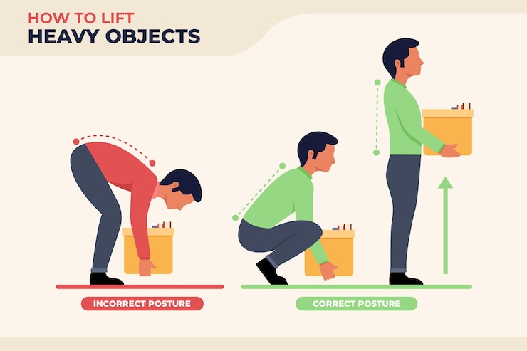 Bezpłatny plik Wektor infografika korekcji postawy