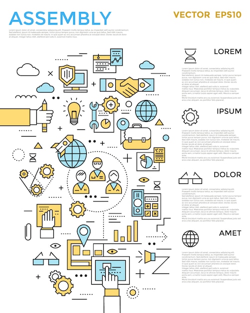 Infografika Pionowa Zespołu