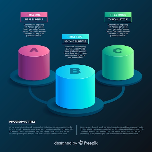 Bezpłatny wektor infografika