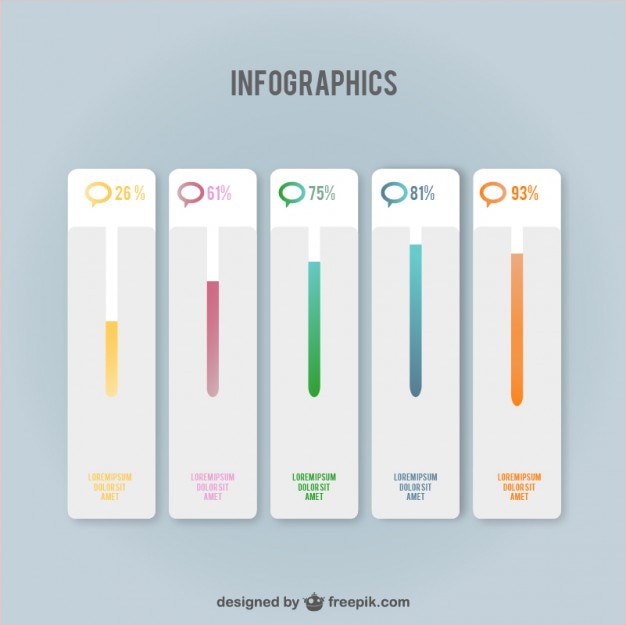 Infografiki Paski Postępu