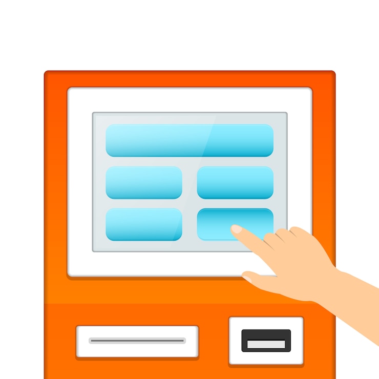 Bezpłatny plik Wektor informacyjny monitor terminala