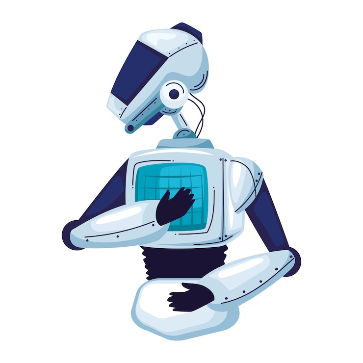 Bezpłatny plik Wektor innowacje technologiczne w dziedzinie robotów