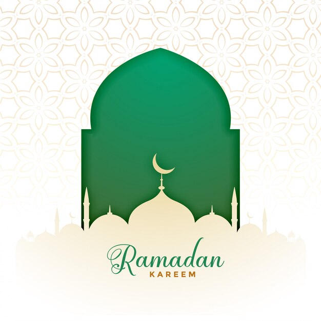 Islamski ramadan kareem muzułmański festiwalu tło