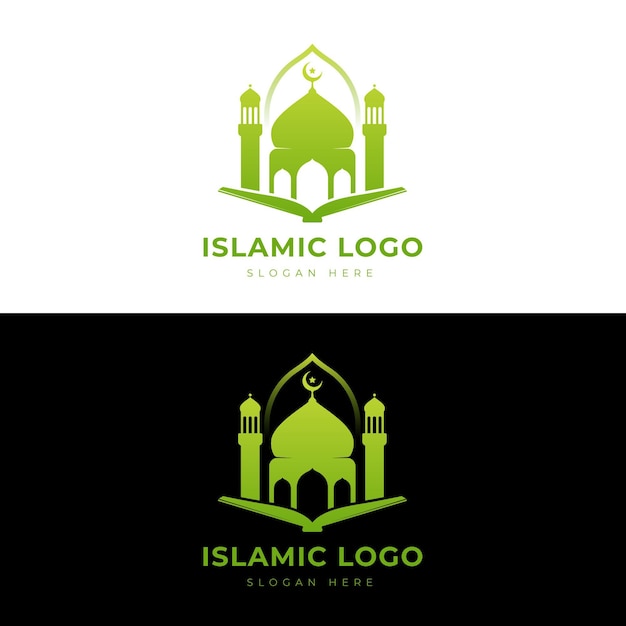 Islamski szablon logo