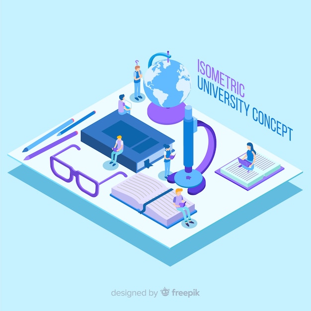 Isometric Uniwersytecki Pojęcia Tło