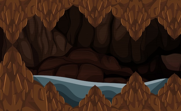 Jaskinia z kamienia powodziowego
