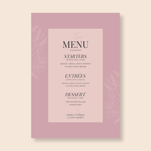 Jubileuszowe Menu Z Okazji 25-lecia