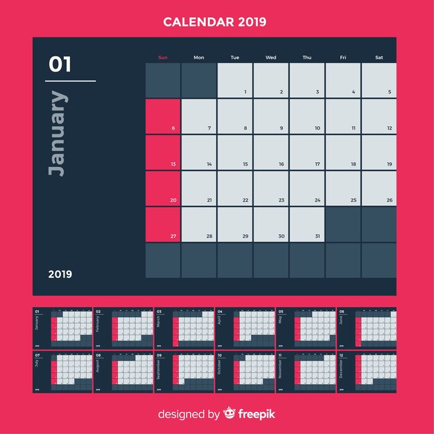 Kalendarz 2019