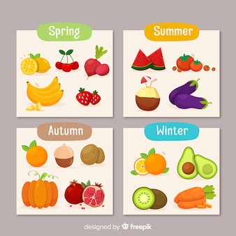 Kalendarz sezonowych warzyw i owoców