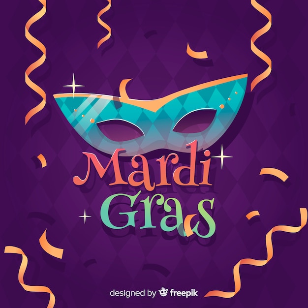 Karnawał Mardi Gras Tło