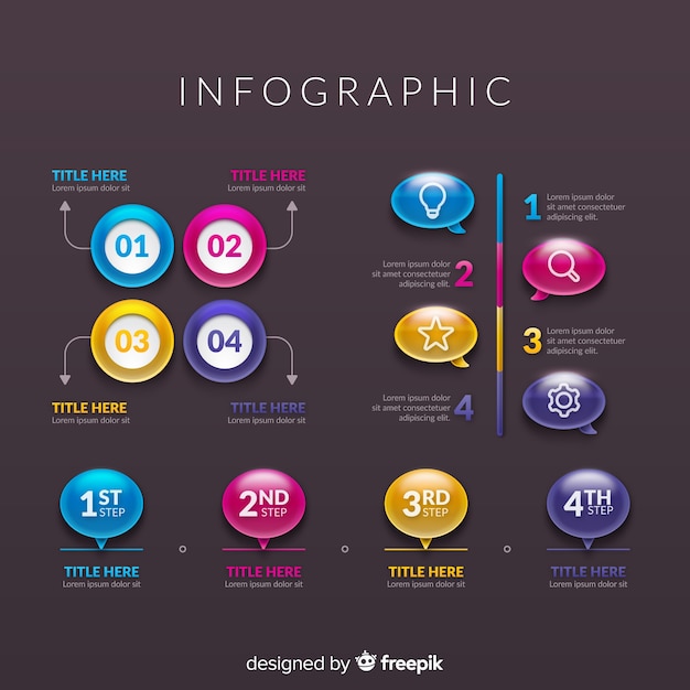 Kolekcja Elementów Infografic