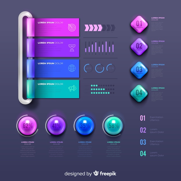 Kolekcja Elementów Infografic