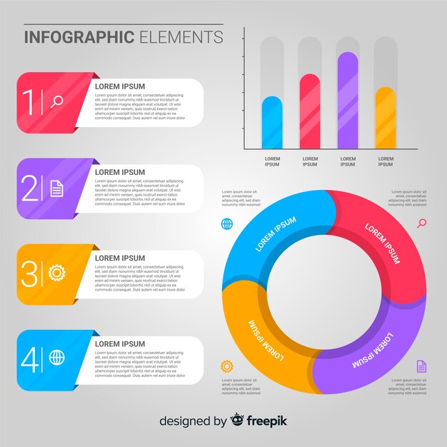 Kolekcja elementów Infographic