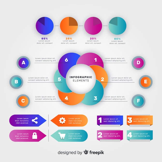 Kolekcja Elementów Infographic