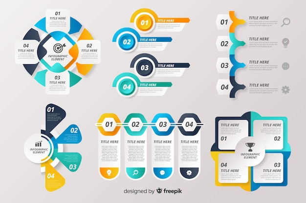 Kolekcja Elementów Infographic