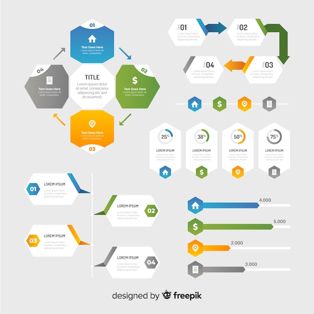 Kolekcja Elementów Infographic