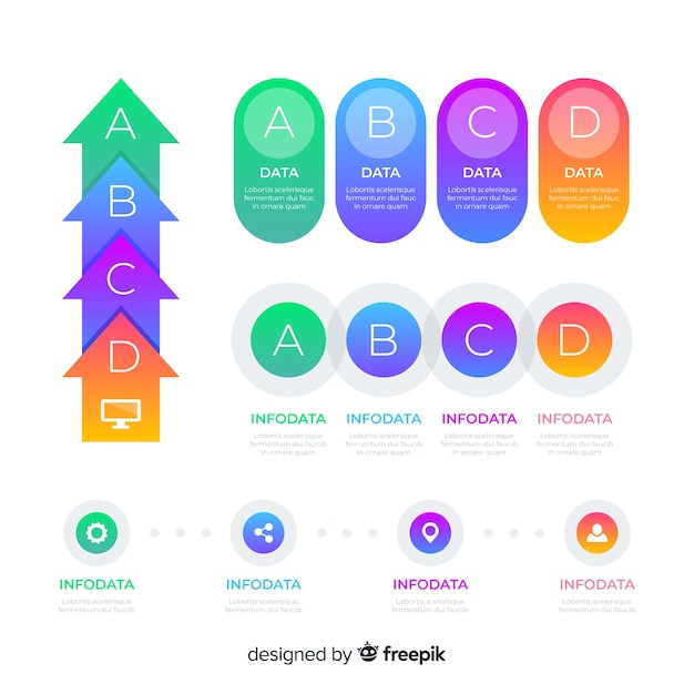 Kolekcja Elementów Marketingu Infographic