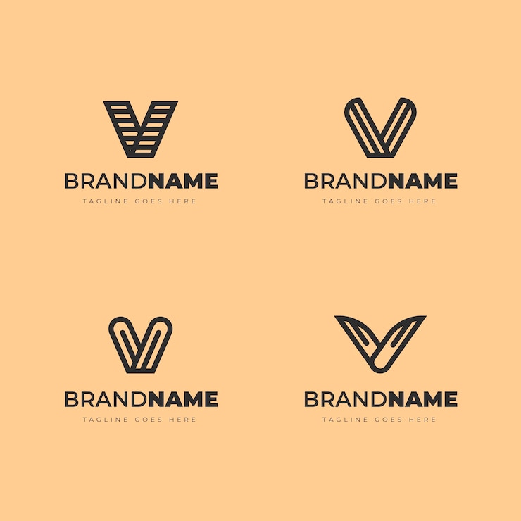 Bezpłatny plik Wektor kolekcja logo v.