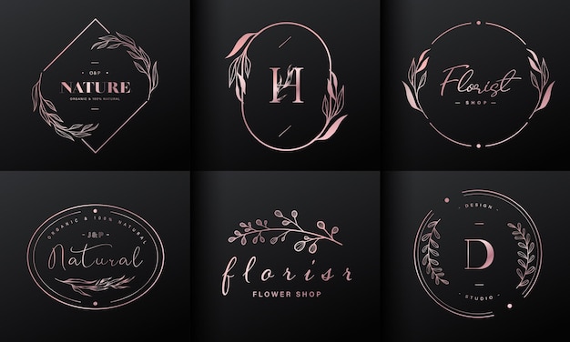 Kolekcja luksusowych projektów logo