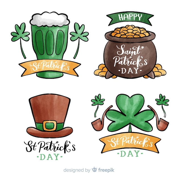 Kolekcja Odznak Patrick's Day