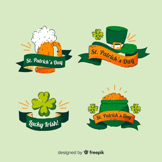 Kolekcja Odznak Patrick's Day