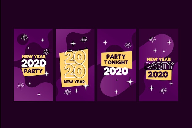 Kolekcja Opowiadań Na Instagramie Nowego Roku 2020