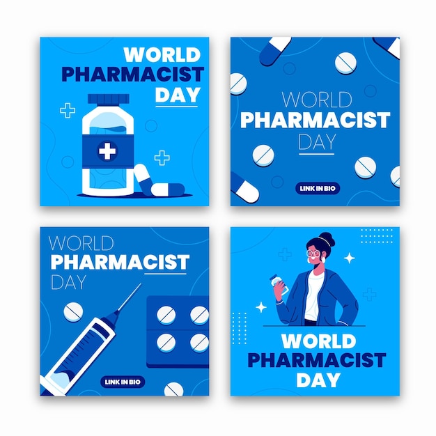 Kolekcja Postów Na Instagramie Dnia Aptekarza Pharma
