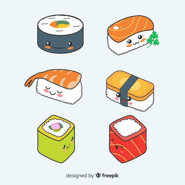 Kolekcja Sushi Kawaii