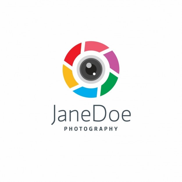 Kolorowa fotografia logo