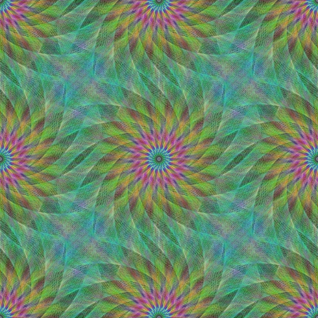 Bezpłatny wektor kolorowe fractal wzór tła