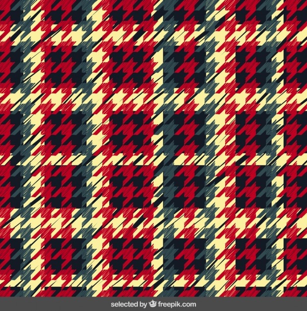 Kolorowe Houndstooth Tła