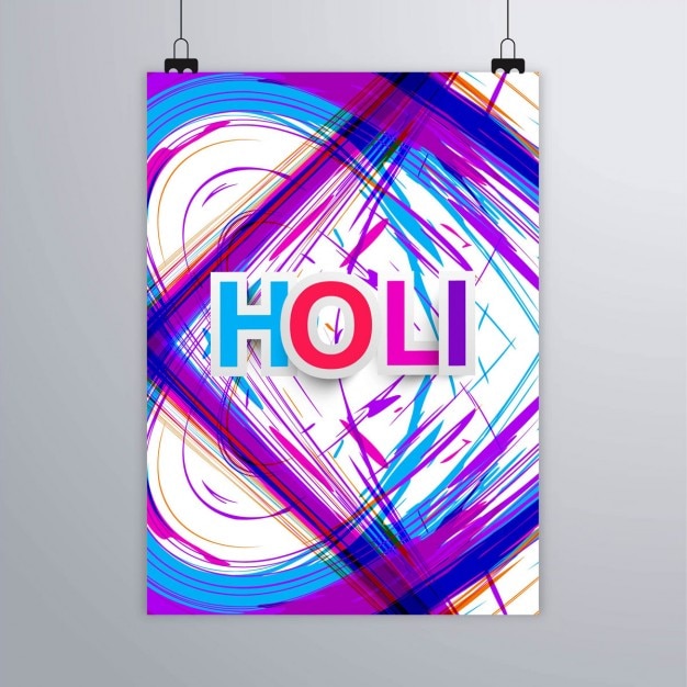 Kolorowy Holi Broszura