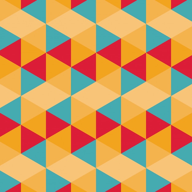kolorowy wzór geometryczny