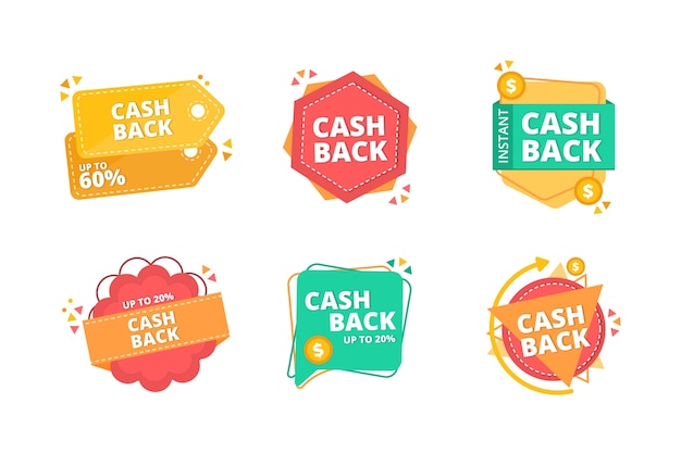 Koncepcja Kolekcji Etykiet Cashback