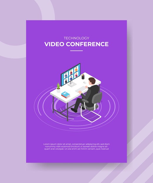 Koncepcja konferencji wideo technologii