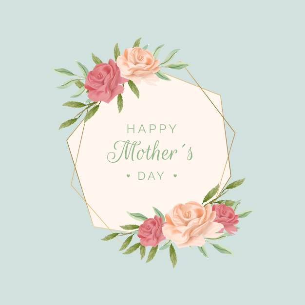 Koncepcja Kwiatowy Dzień Matki