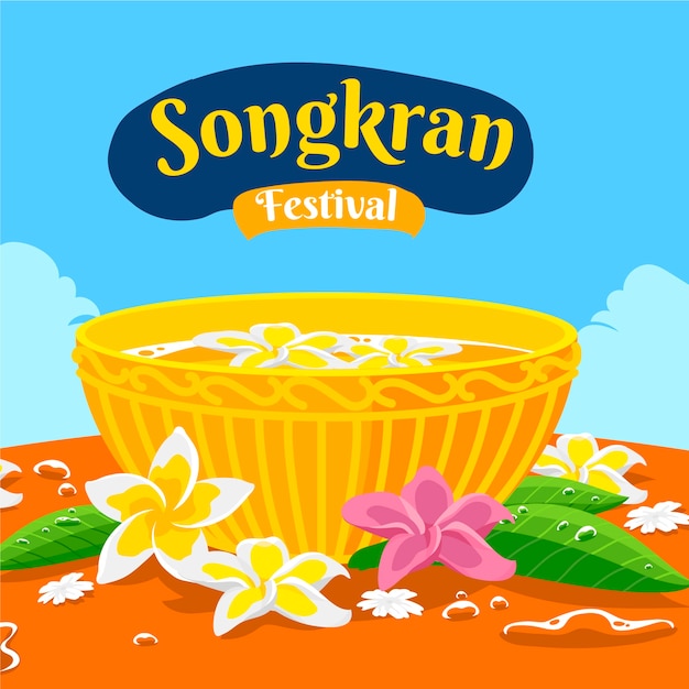 Koncepcja Płaskiego Songkran