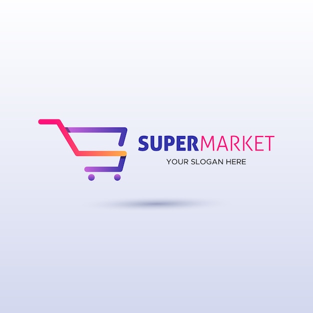 Koncepcja projektowania logo supermarketu