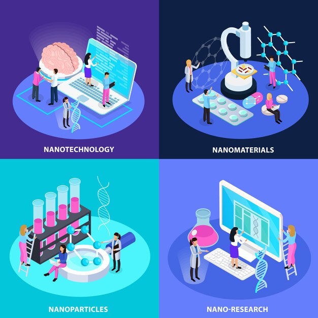 Koncepcja projektu izometryczny Nano Technology