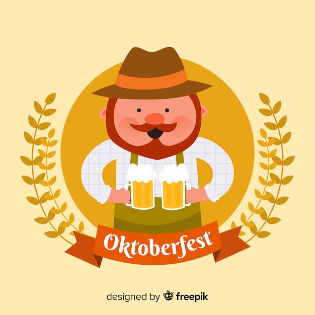 Koncepcja Tło Oktoberfest