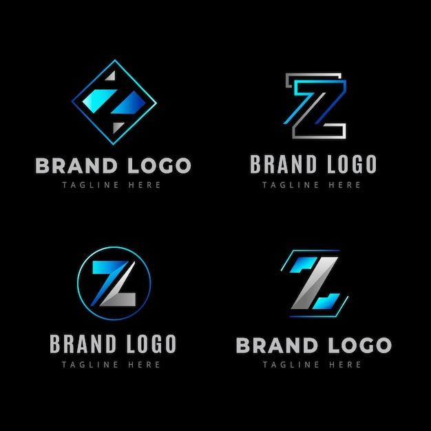 Bezpłatny wektor kreatywne szablony logo litery z