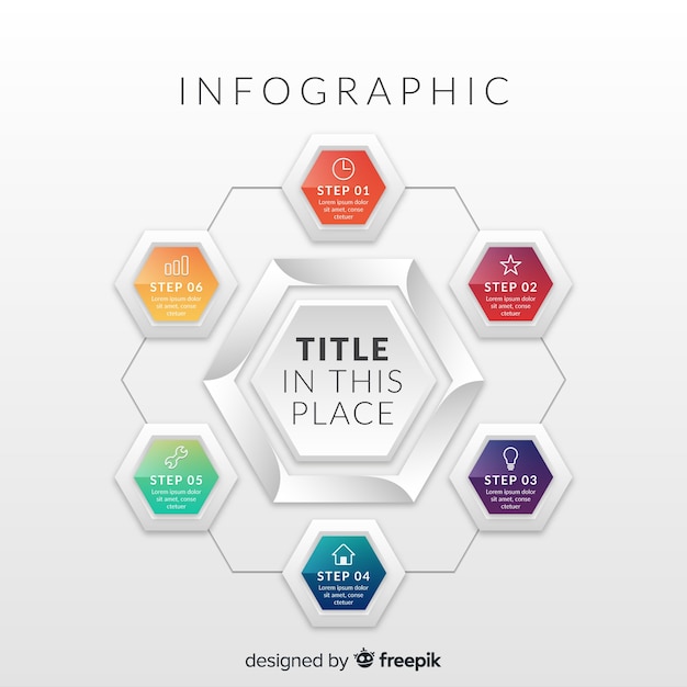 Kroki Infografiki Gradientu