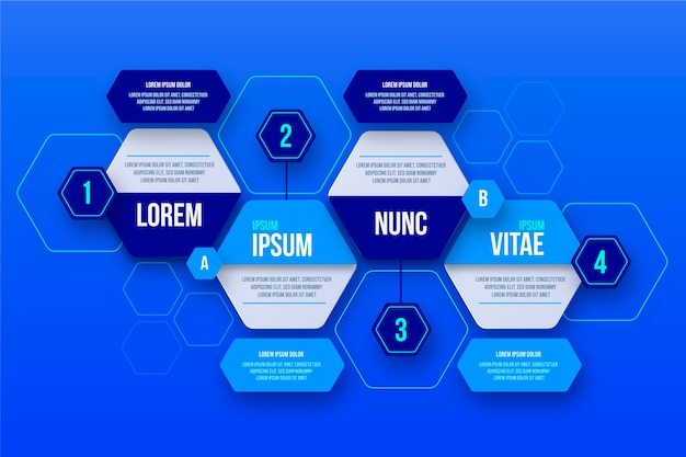 Kroki Infographic Szablon Projektu