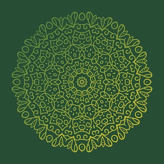 Kwiatowy wzór relaksacyjny mandali niepowtarzalny design ręcznie rysowane wzór