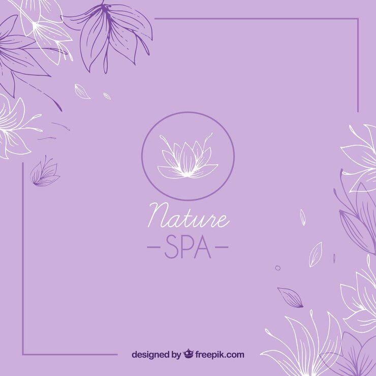 Bezpłatny plik Wektor ładne ręcznie rysowane tło spa