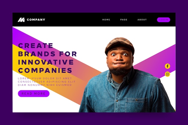 Landing Page Dla Innowacyjnych Firm