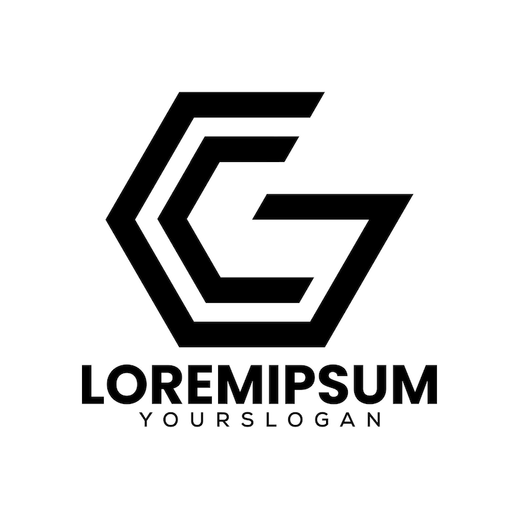 Bezpłatny plik Wektor lektura g kreatywny projekt logo ikony