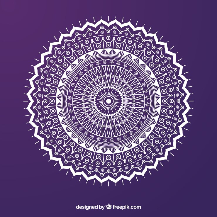 Bezpłatny plik Wektor lineal mandala design