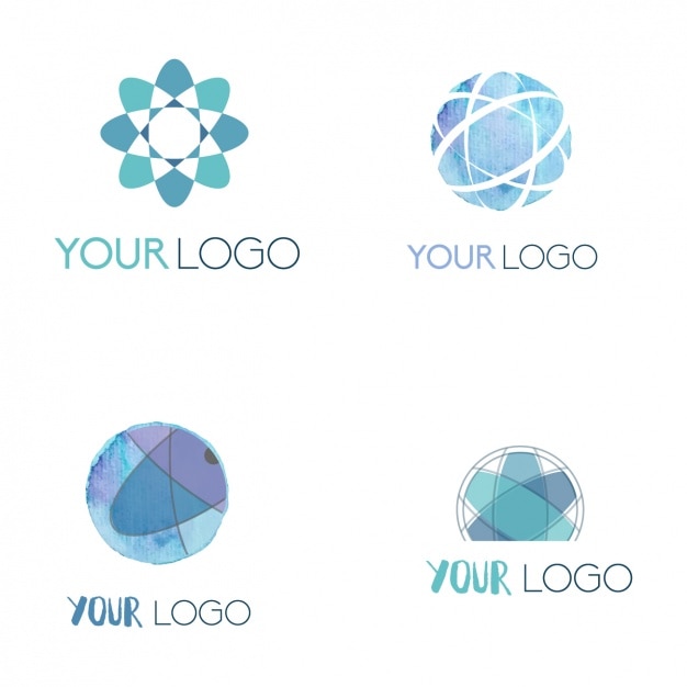 Bezpłatny wektor logo projektuje kolekcję