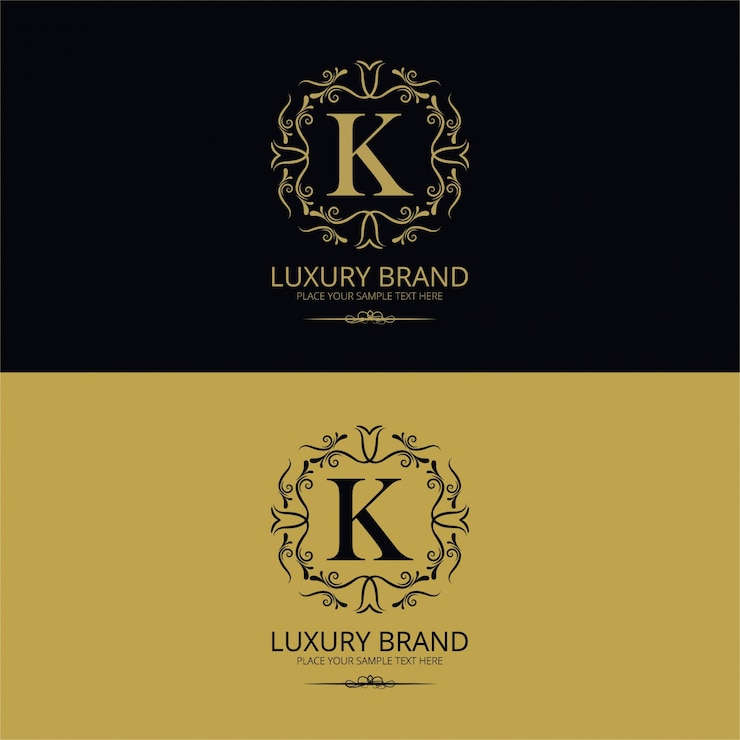 Bezpłatny plik Wektor luksusowe logo marki